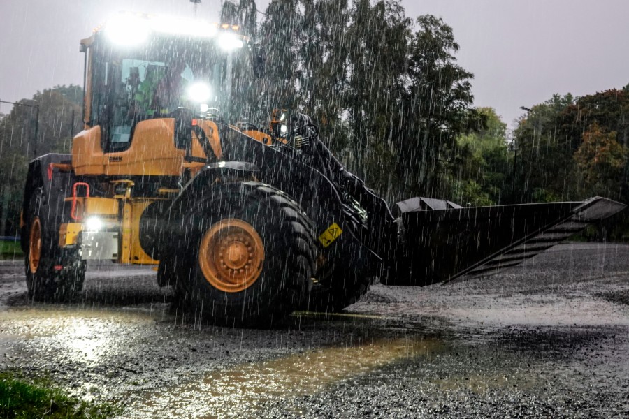 Monitoring the rainfall volume improves safety at mining companies